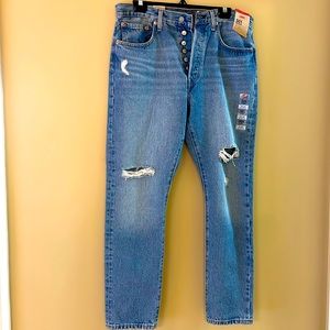 NWT Levi 501 Skinny Jeans sz 31 x 28
